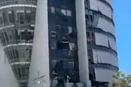 U Izraelu pogođena zgrada Ministarstva unutrašnjih poslova (VIDEO)