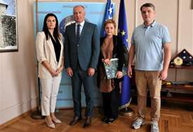 Helez razgovarao s direktoricom NUB BiH o finansiranju državnih institucija kulture