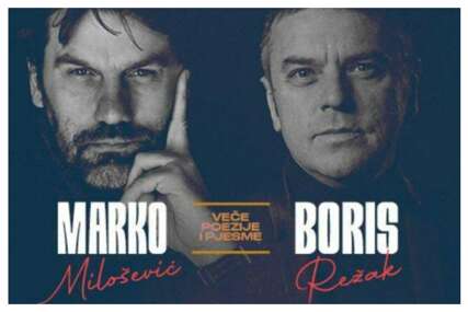 Boris Režak i Marko Milošević dolaze ponovo u Sarajevo: Spoj muzike i poezije 24. septembra u BKC-u