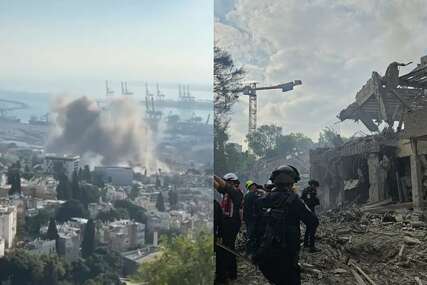 Iran ispalio salve raketa na Izrael nakon američkog napada: Veliki broj probio odbranu u Haifi i Tel Avivu (VIDEO)