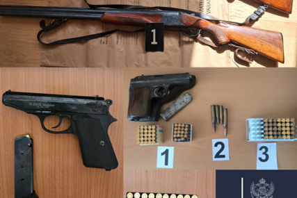 Policija oduzela oružje, municiju i vozilo