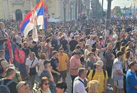 Skupovi na Slaviji i ispred Narodne skupštine u Beogradu: Studenti i profesori zajednička snaga