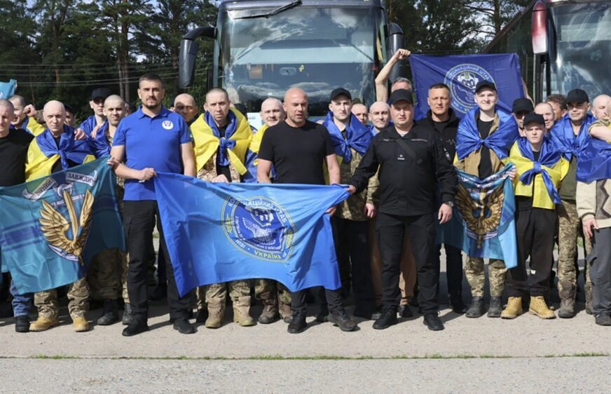 FOTO: EPA/KOORDINACIJSKI ŠTAB ZA TRETMAN RATNIH ZAROBLJENIKA UKRAJINE