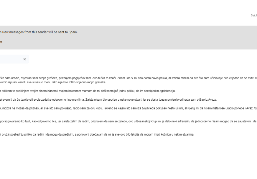 FOTO: SCREENSHOT MAILA