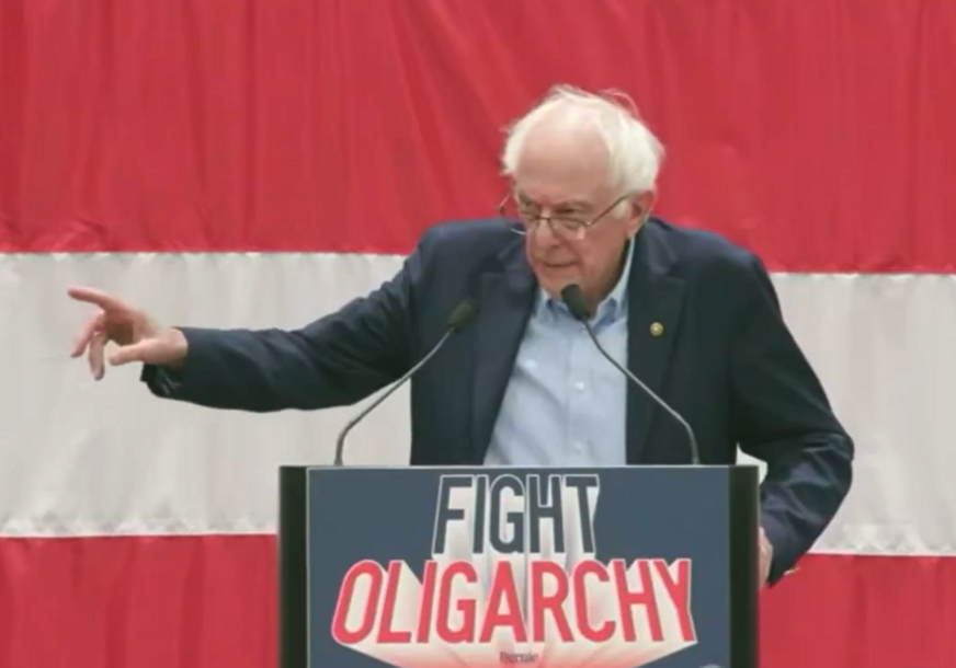 FOTO: SCREENSHOT/X/BERNIE SANDERS
