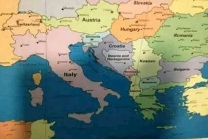 Danci šokirali Srbe: Na karti Evrope Srbiju nazvali Kosovom