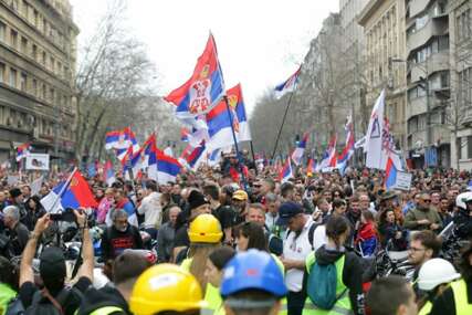 U Beogradu veliki studentski protest, traži se raspisivanje vanrednih izbora