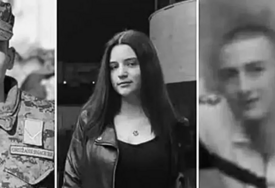 Dan žalosti u Mostaru: Kolektivna dženaza i ukop Almina, Dalile i Enisa