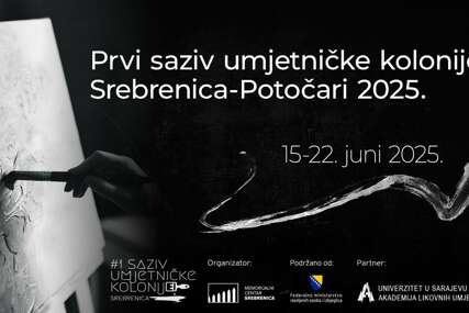 Prvi Saziv umjetničke kolonije Srebrenica – Potočari 2025 otvara se 16. juna