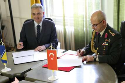 Potpisan Plan bilateralne vojne saradnje između Bosne i Hercegovine i Republike Turske za 2025.
