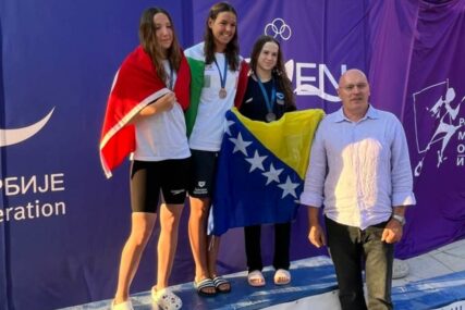 BRAVO! Zerina Vrabac isplivala bronzu na Mediteranskom prvenstvu