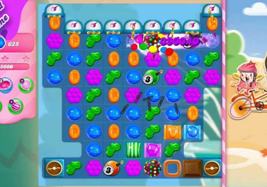 FOTO: CANDY CRUSH SCREENSHOT. PHOTOGRAPH: CANDY CRUSH OFFICIAL YOUTUBE CHANNEL