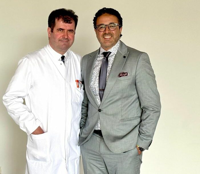 FOTO: DR VAHUDIN ŽUGOR I DR MUSTAPHA ADDALI