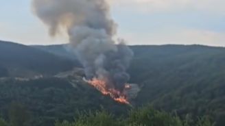 Stravične scene kod Novog Pazara: Eksplozije odjekuju, gusti dim se diže, vanredna situacija na pomolu