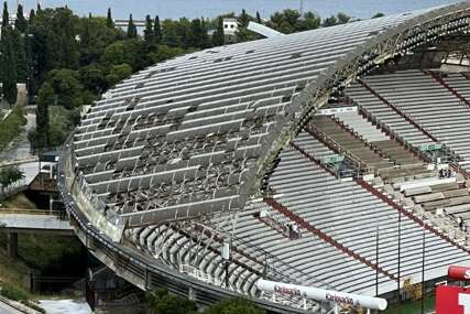 U snažnom nevremenu oštećen stadion Poljud
