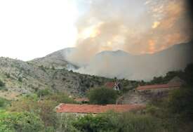 Kiša ugasila najveći dio požara na području Trebinja