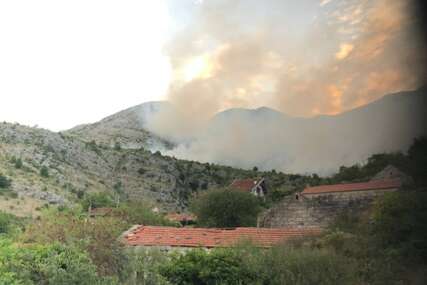 Kiša ugasila najveći dio požara na području Trebinja