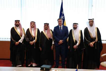 Zvizdić s delegacijom Kraljevine Saudijske Arabije razgovarao o jačanju bilateralnih odnosa