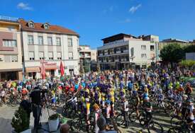Startao 21. biciklistički maraton Bihać-Srebrenica, učestvuje 300 biciklista