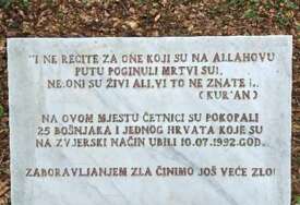 U Unsko-sanskom kantonu danas Dan žalosti povodom godišnjice stradanja civila u Biljanima