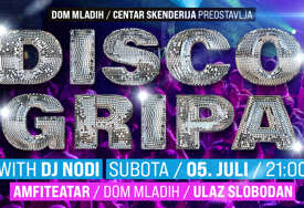 Nova Disco Gripa u Domu mladih: Još vrući juli uz Disco Gripu 2025 - verzija 3.0!