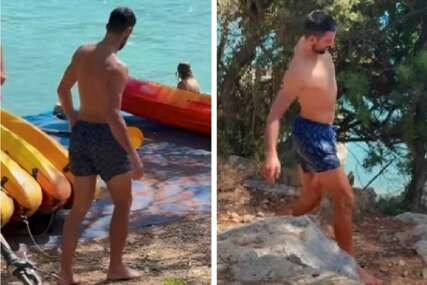 "Moramo mu kupiti prave sandale": Đoković snimljen na Mljetu, mučio se dok je hodao VIDEO