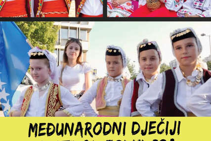 Narednog vikenda u Vogošći MEĐUNARODNI DJEČIJI FESTIVAL FOLKLORA