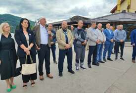 Goraždani stali i odali počast žrtvama genocida u Srebrenici