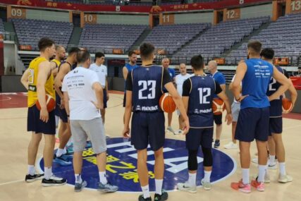Košarkaši BiH obavili prvi trening uoči dvomeča protiv selekcije Kine
