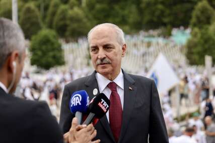 Kurtulmus nakon komemoracije u Potočarima: "Srebrenica je sramota cijelog svijeta. Možda će UN izdati rezolucije i u vezi s obilježavanjem žrtava u Gazi"
