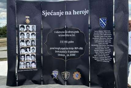 Obilježena 32. godišnjica pogibije 18 heroja Specijalne jedinice MUP-a RBiH – Odreda policije 'BOSNA'