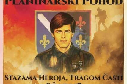 U nedelju se održava planinarski pohod STAZAMA HEROJA, TRAGOM ČASTI - ČARLI