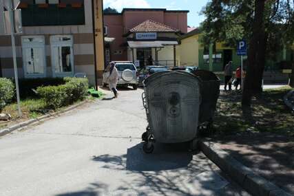Vogošća: Prilaz do pijace u jadnom stanju