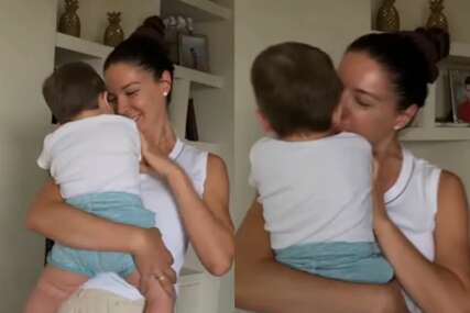 Suze radosnice: Sanja Kužet objavila dirljiv momenat sa sinom za njegov 1. rođendan VIDEO