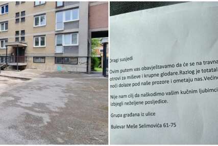 Panika u sarajevskom naselju Čengić Vila: Kruže upozorenja o postavljanju otrova na travnjake