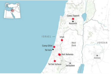 Satelitski snimci otkrivaju da je Iran pogodio pet izraelskih baza, ali Tel Aviv krije podatke