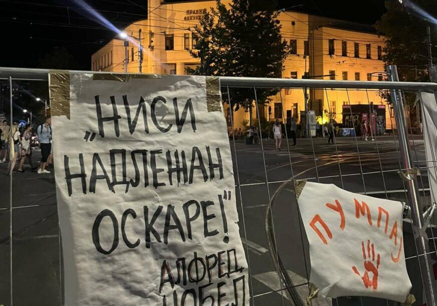 FOTO: STUDENTI U BLOKADI