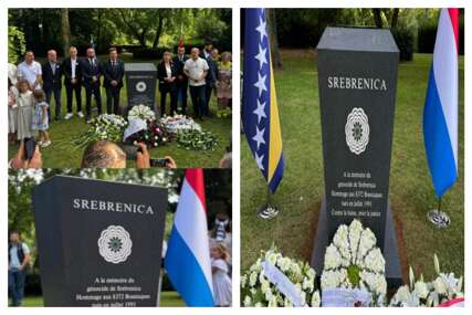 Luksemburg dobio prvo spomen-obilježje žrtvama genocida u Srebrenici: "Naša je dužnost da pamtimo"