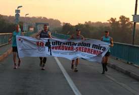 Ultramaratonci mira stigli u Brčko - Svaki korak od Vukovara do Srebrenice posvećen žrtvama