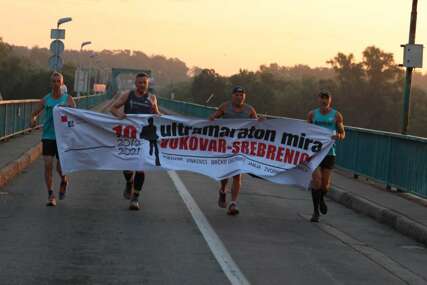 Ultramaratonci mira stigli u Brčko - Svaki korak od Vukovara do Srebrenice posvećen žrtvama