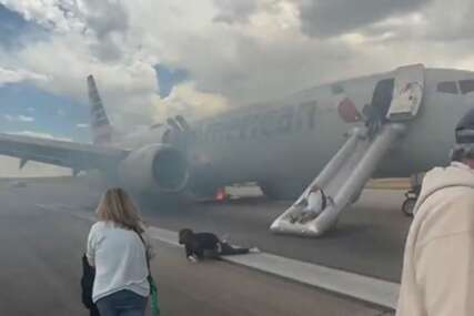 Drama u Denveru: Zapalio se avion pun putnika (VIDEO)