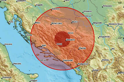 BiH pogodio zemljotres, epicentar kod Zenice