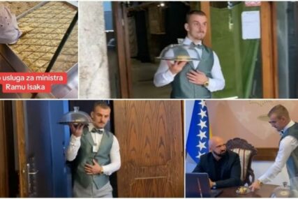 VIP usluga za Ramu Isaka: “Konobar mu pješke nosio baklavu od Baščaršije do kabineta”(VIDEO)