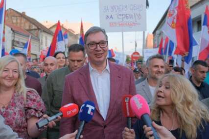 Vučić sa skupa u Ubu gdje se okupilo 55.000 ljudi poručio: Nije problem da se posvađamo, ali jeste ako se tučemo i razbijamo