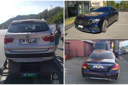 Uhapšeni Albanci na granici: Vozili BMW i Mercedes za kojim je tragao Interpol Italije