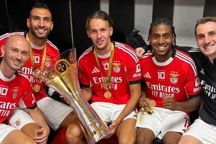 Amar Dedić osvojio prvi trofej sa Benficom
