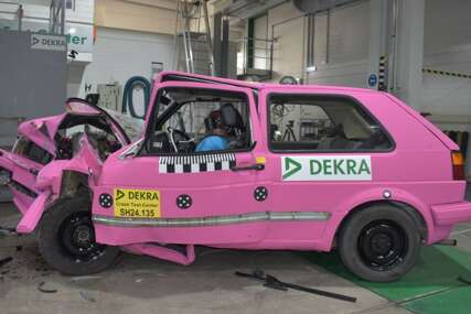Golf "dvojka" na modernom crash testu: Da li bi preživjeli u njemu?