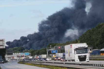 Ugašen požar u luci Hamburg u kojem je povrijeđeno deset ljudi