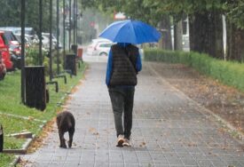 Temperature danas do 27 stepeni, stižu kiša i lokalni pljuskovi