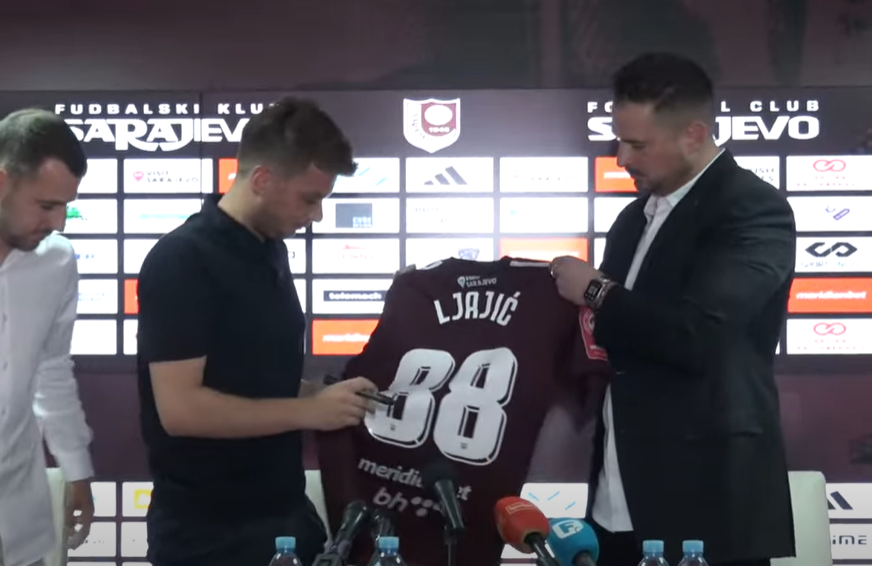 FOTO: PRINTSCREEN VIDEO FK SARAJEVO